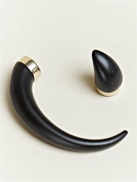 givenchy horn earrings buy|givenchy jewelry for women.